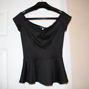 Black dressy top